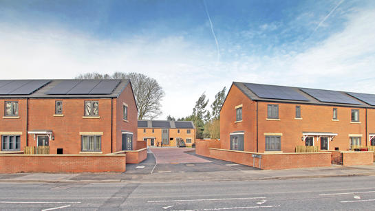 New development in Clay Cross