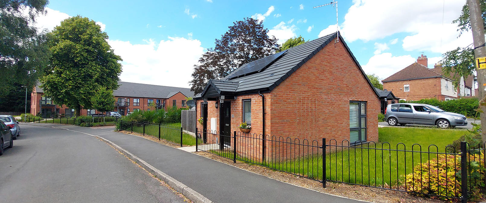 Bungalows and flats