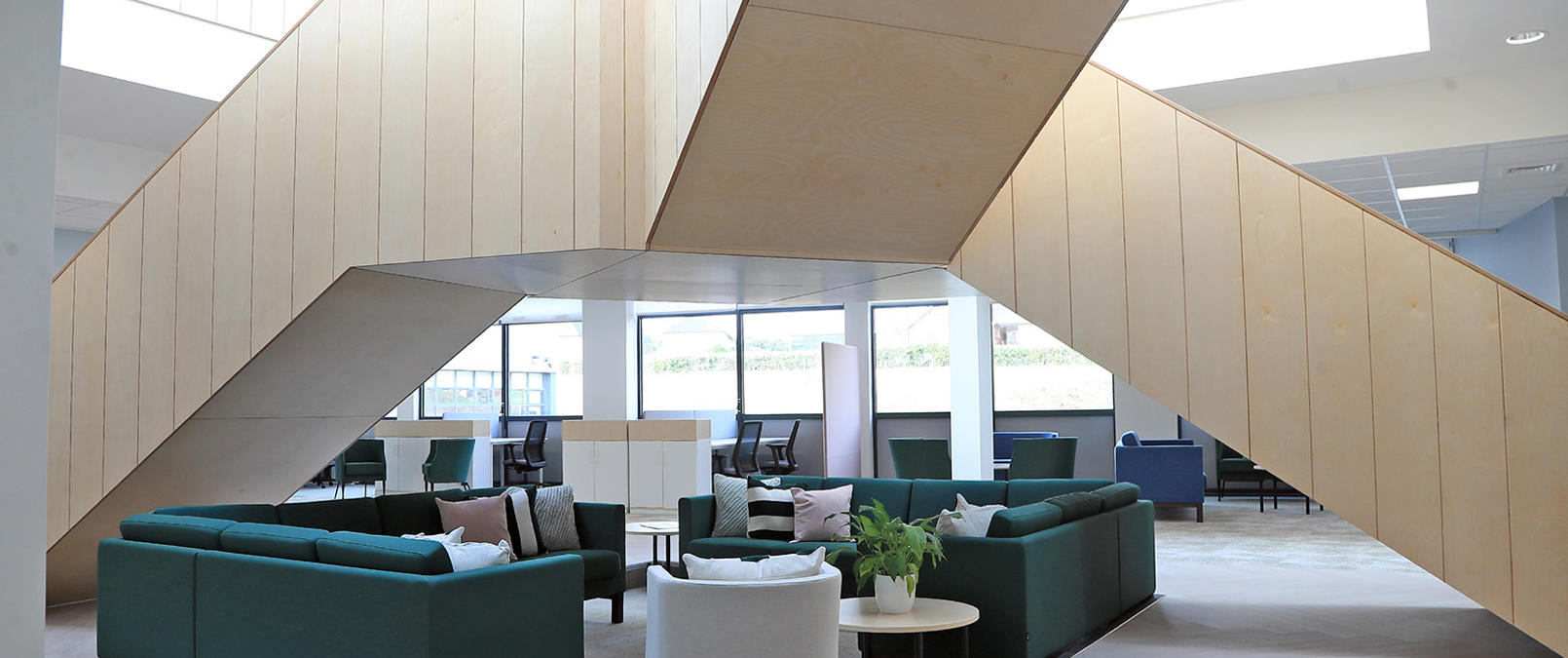 Informal meeting spaces Informal meeting spaces