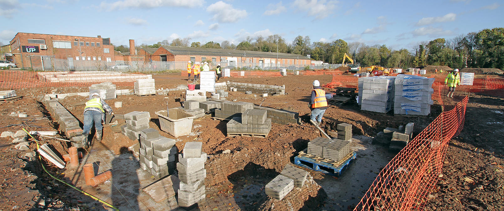 Beechdale Road Construction Site