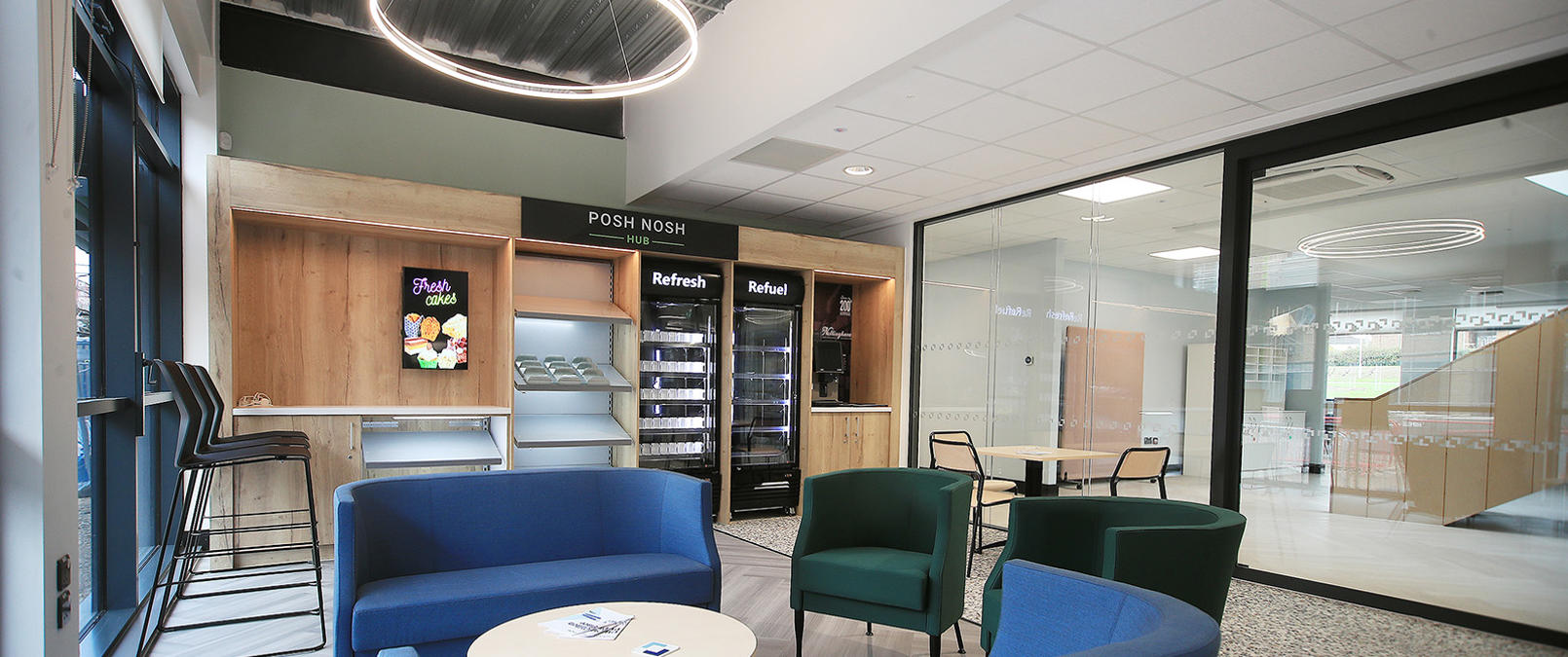 Refreshment stations Refreshment stations