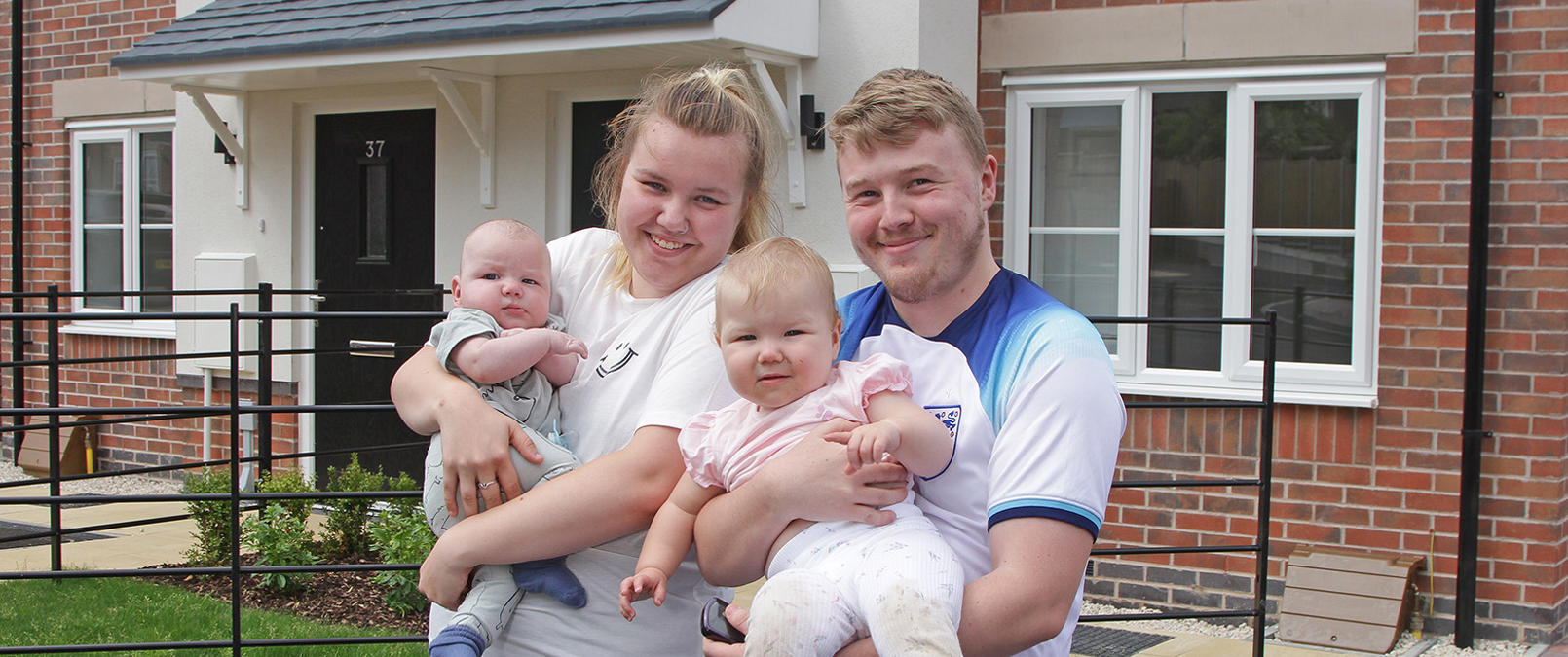 Family at William Carter Close