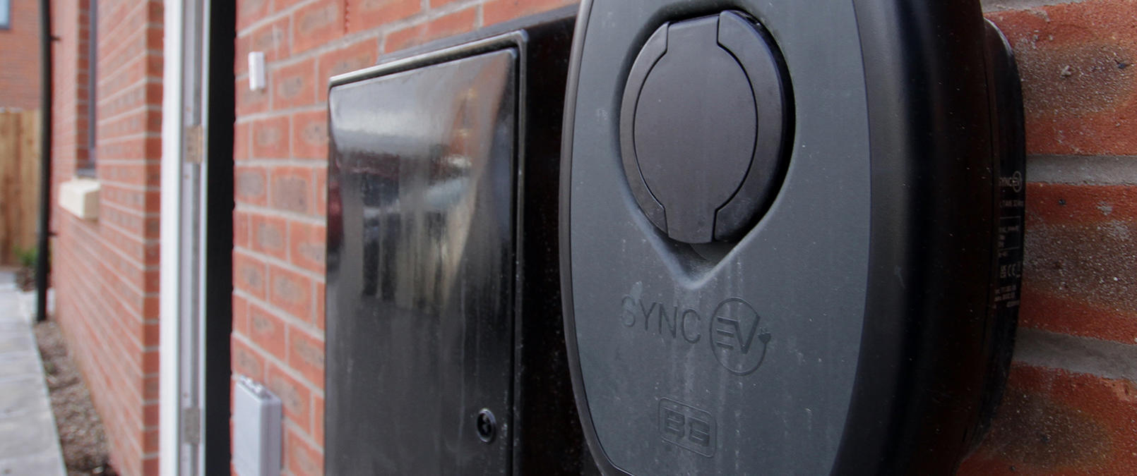 Electric car charging points